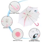 Kids Umbrella Manufacturer - Wholesale Cheap Animal Printing Lightweight Durable Waterproof with Custom Cartoon Pattern