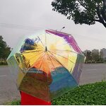 Umbrella Manufacturer - Popular Products 2025 Gold Sincerity Enterprise Jing Pin Wholesale Rain 23" Colorful Adults