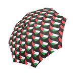 Foldable Umbrella Manufacturer - Wholesale Popular Palestinian Country Flag Automatic for Lover Peace