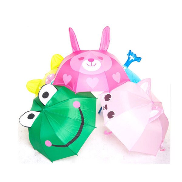 Kids Umbrella Manufacturer - 2025 Cute Cartoon Creative 3d Model Ear Sunny and Rainy Travel for Children Outdoor