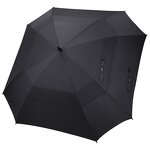 Golf Umbrella Manufacturer - Extra Large 62/68 Inch Vented Square Windproof Auto Open Double Canopy