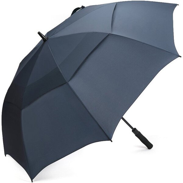 Golf Umbrella Manufacturer - 30 Inch Auto Open 68-inch Oversize Custom Logo Windproof Double Layer