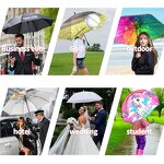 Umbrella Manufacturer - Wholesale Fully Automatic Strong Waterproof UV Sunny and Rainy 3 Folding with Logo
