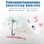 Kids Umbrella Manufacturer - Wholesale Cheap Animal Printing Lightweight Durable Waterproof with Custom Cartoon Pattern