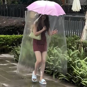 Umbrella Manufacturer - China Fashion with Full Body Cover Long Full Body for Sale with Plastic Cover