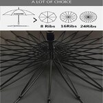 Samurai Umbrella Manufacturer - 2024 Promotional Katana 8 16 24 Rib Japanese Samurai Sword Black Navy Red White