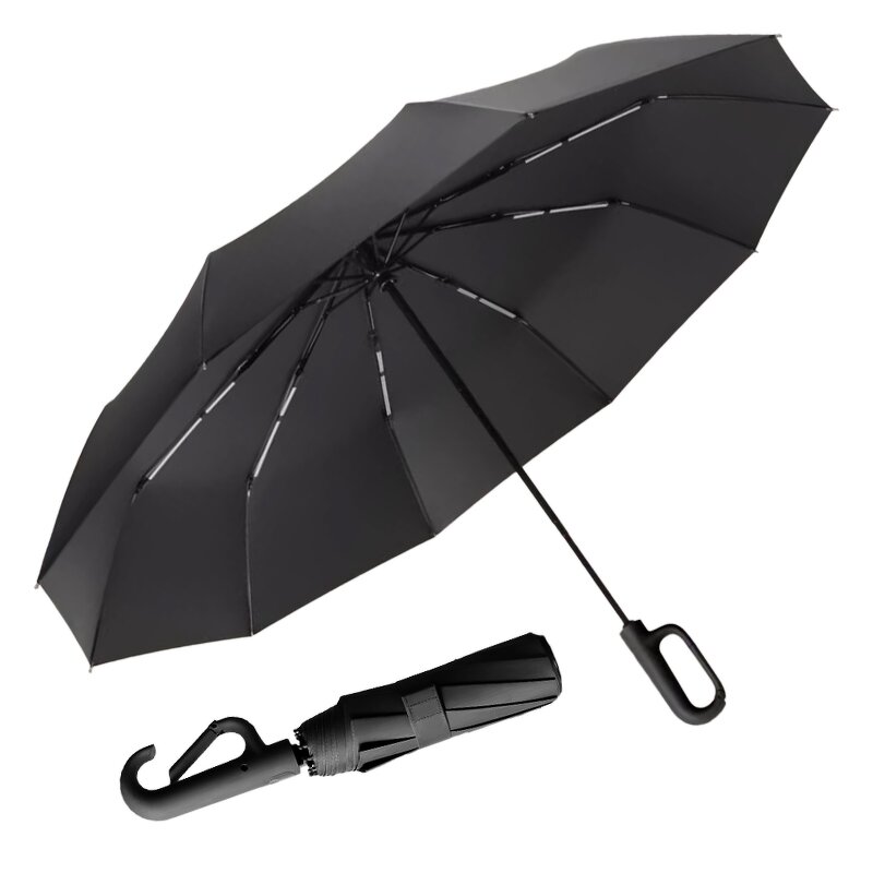 Travel Umbrella Manufacturer - Custom Compact with Novelty Carabiner Handle Portable for Men Women