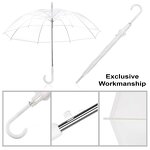 Umbrella Manufacturer - 23inch Automatic Transparent Wedding Decorative for Wedding Decoration