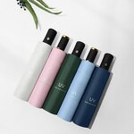 Folding Umbrella Manufacturer - Custom Windproof Wind Resistant Automatic 50 Inch 3 Fold 3 in 1 Fan Sun Protection