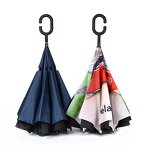 Reverse Umbrella Manufacturer - Popular Products 2025 Strong Windproof No Drip Water Reverse Closing Big
