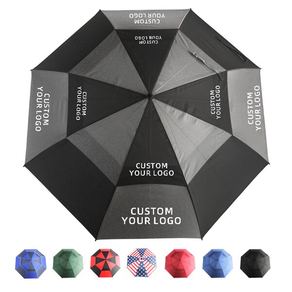 Golf Umbrella Manufacturer - Hot Sell Windproof 80 Inch Waterproof UV Logo