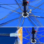 Patio Umbrella Manufacturer - Large Standing Outdoor with Fringe Double Layer with Stand Tassel