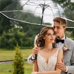 Golf Umbrella Manufacturer - Good Price Transparent Big Size 30inch Clear Poe/Pvc Windproof