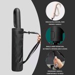 Umbrella Manufacturer - New Full-Automatic Buckle Handle Portable Business & Camping Rain Sun Parasol Anti-UV