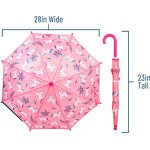 Children's Umbrella Manufacturer - Cartoon Long Handled Student Automatic Straight Pole Lightweight Cute