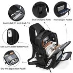 Sling Bag Manufacturer - High Quality Oxford Waterproof Cross Body with USB Charging Port Multi Pouch Shoulder for Men
