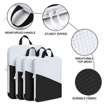 Makeup Bag Set Manufacturer - Factory Custom 7 Pcs Waterproof Oxford Multi Function Storage for Travel Trip Zipper