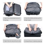 Laptop Backpack Manufacturer - Custom Logo Waterproof Bagpack Large 17 Inch with USB Charging Port Expandable