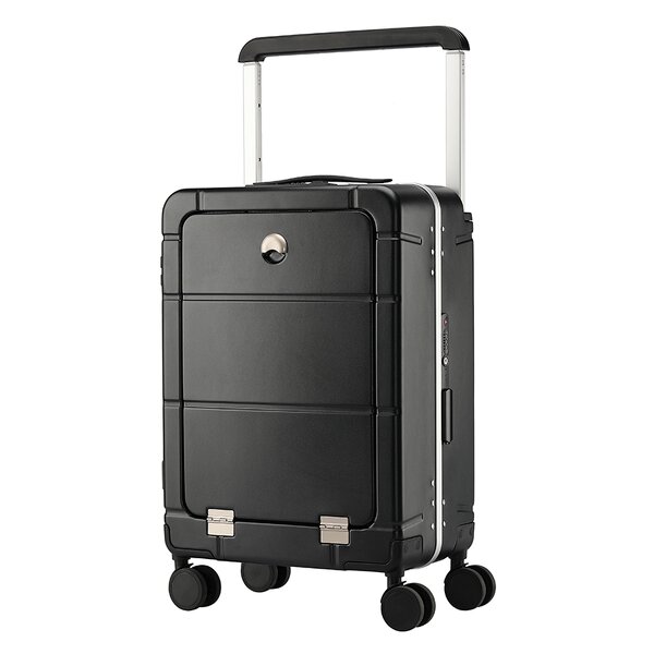 Travel Suitcase Manufacturer - New 20 Inches Lightweight USB Port Business TSA Lock Carry-on Vacuum Trolley