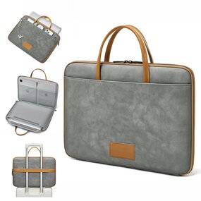 Laptop Sleeve Manufacturer - High Quality PU Waterproof Compatible with 15 Inches Computer