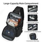 Sling Bag Manufacturer - Outdoor Shoulder Crossbody with USB Charging Port Waterproof