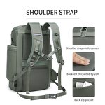 Laptop Backpack Manufacturer - 2023 Travel Business Notebook with USB Charging Port Buckle Custom Waterproof Nylon