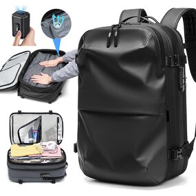 Vacuum Backpack Manufacturer - Anti Theft 5cm Expandable with Wet Dry Separation Design Waterproof Casual