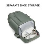 Laptop Backpack Manufacturer - 2023 Travel Business Notebook with USB Charging Port Buckle Custom Waterproof Nylon