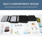 Toiletry Bag Manufacturer - Black Waterproof High Quality Wash Travel Mens Leather Custom Toiletries Canvas Cosmetic