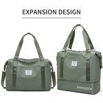 Gym Bag Manufacturer - Luxury Waterproof Dry and Wet Separation Large Capacity Outdoor Travelling Duffle