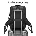 Vacuum Backpack Manufacturer - 2025 Wholesale Fashionable Function Expandable Waterproof Anti-theft Laptop with USB