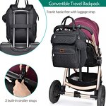 Mother Backpack Manufacturer - 2024 New Large-capacity Portable Mommy Bottle Diaper Multi-compartment Mother and Baby