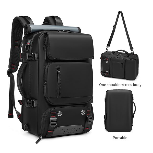 Travel Backpack Manufacturer - New High Quality Waterproof Bagpack with USB Outdoor Mountaineering Climbing