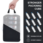 Makeup Bag Set Manufacturer - Factory Custom 7 Pcs Waterproof Oxford Multi Function Storage for Travel Trip Zipper