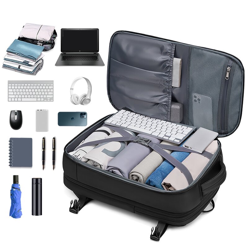 Laptop Backpack Manufacturer - 2023 New Fashion Wholesale Waterproof Business College Student Travel