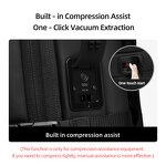 Vacuum Backpack Manufacturer - with Pump 50L Expandable Compression Compartments for Business Laptop