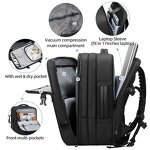 Vacuum Backpack Manufacturer - 2025 Wholesale Fashionable Function Expandable Waterproof Anti-theft Laptop with USB