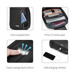 Chest Bag Manufacturer - New Anti-theft School Business USB Charging Shoulder for Men