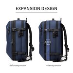 Vacuum Backpack Manufacturer - Airbag with Vacuum Compressor 17 Inch Smart Custom Business Laptop for Men Travel