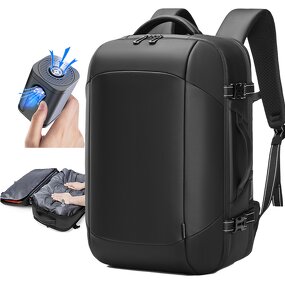 Laptop Backpack Manufacturer - Hot Selling Luxury Unisex 15.6-Inch Waterproof Oxford with Expandable Compartment