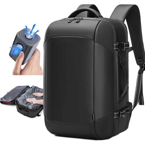 Laptop Backpack Manufacturer - Hot Selling Luxury Unisex 15.6-Inch Waterproof Oxford with Expandable Compartment