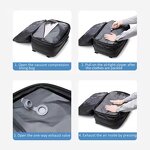 PC Luggage Manufacturer - Large Size Fashion Travel Design High Quality 20 Inch Detachable Airtight Bag Vacuum Compression