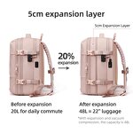 Backpack Manufacturer - Small Size Airplane Approve Woman Waterproof Bag