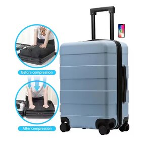 Vacuum Suitcase Manufacturer - Luxury Designer Custom Set Wheels Carry on 20 Inches Mini Cabin Travel