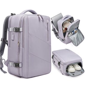 School Backpack Manufacturer - Factory Hot Sell Wholesale Nylon Polyester USB Smart Shoe Barn Waterproof Custom Laptop