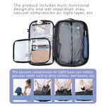 Laptop Bag Manufacturer - Sac a Dos with Anti-theft and Wet & Dry Zone Office for Men Waterproof Polyester Unisex