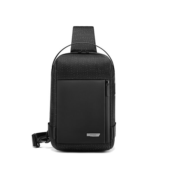 Chest Bag Manufacturer - New Anti-theft School Business USB Charging Shoulder for Men