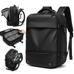 Vacuum Backpack Manufacturer - 2025 Wholesale USB Large Capacity Expandable Travel Waterproof Anti-theft Compression