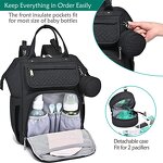 Mother Backpack Manufacturer - 2024 New Large-capacity Portable Mommy Bottle Diaper Multi-compartment Mother and Baby