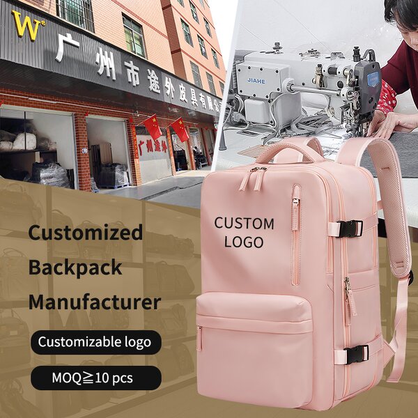 Backpack Manufacturer - New Trends Low MOQ with Wet and Dry Zone OEM USB Charging Port Shoe Barn Business Custom